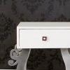 Collection Barroc - Bedside Table white drawer 