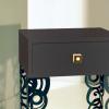 Collection Decó - Bedside Table Wengue drawer 