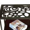 Collection Pacífico - Bedside Table Wengue Double Drawer 